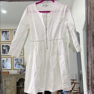 Elizabeth and James White Mini Dress